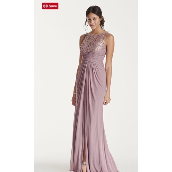 metallic dress rose gold